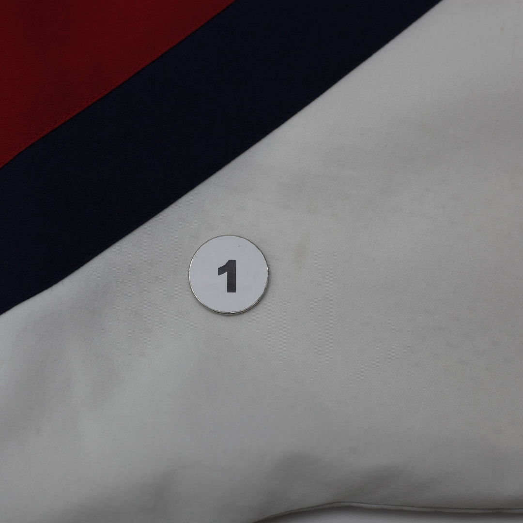 Vintage Adidas White Athletic Full Zip Track Jacket Size XXL