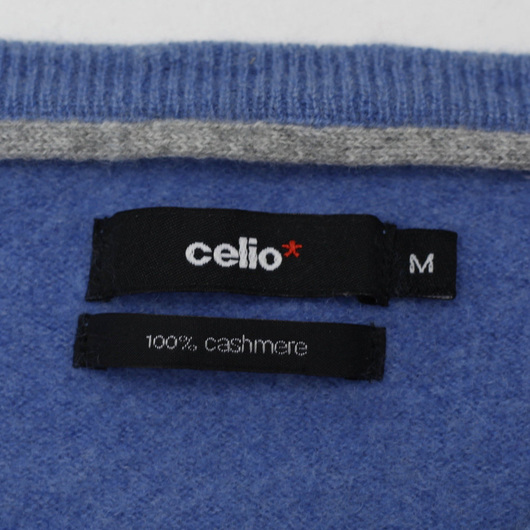 Ladies Celio 100% Cashmere V-Neck Sweater