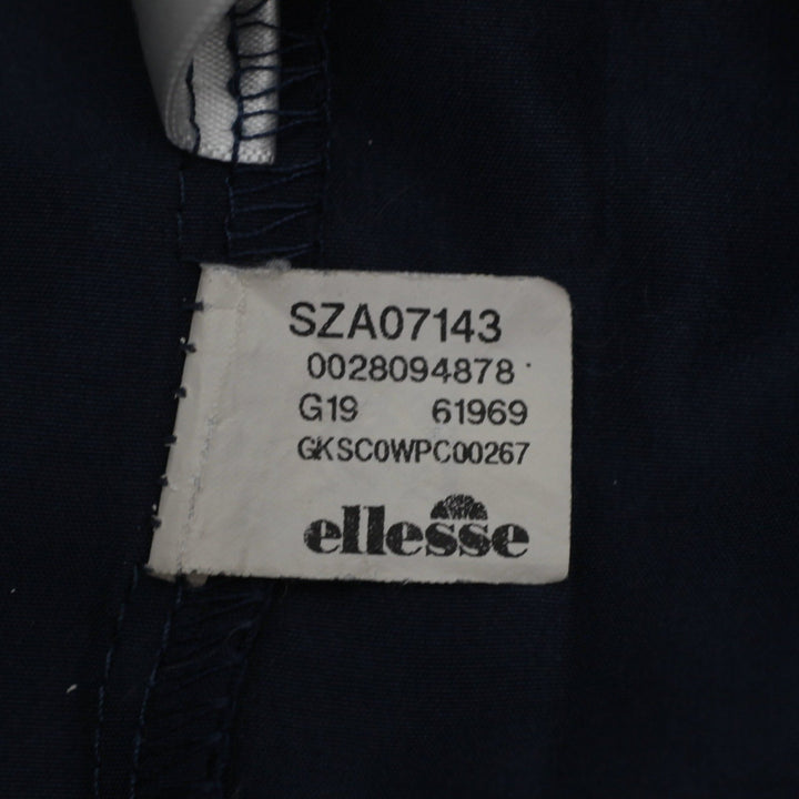 Mens Ellesse Teynor Navy Blue Logo Waistband Swim Trunks Shorts Size Large