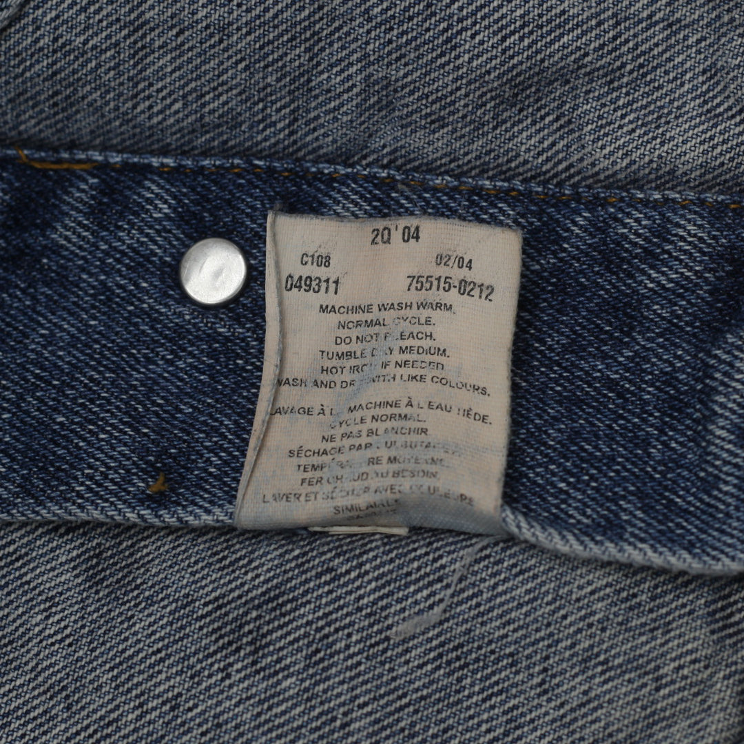 Vintage Levi Strauss Orange Tab Customized Denim Vest - Fashion Rerun Vintage Migration_Jacket