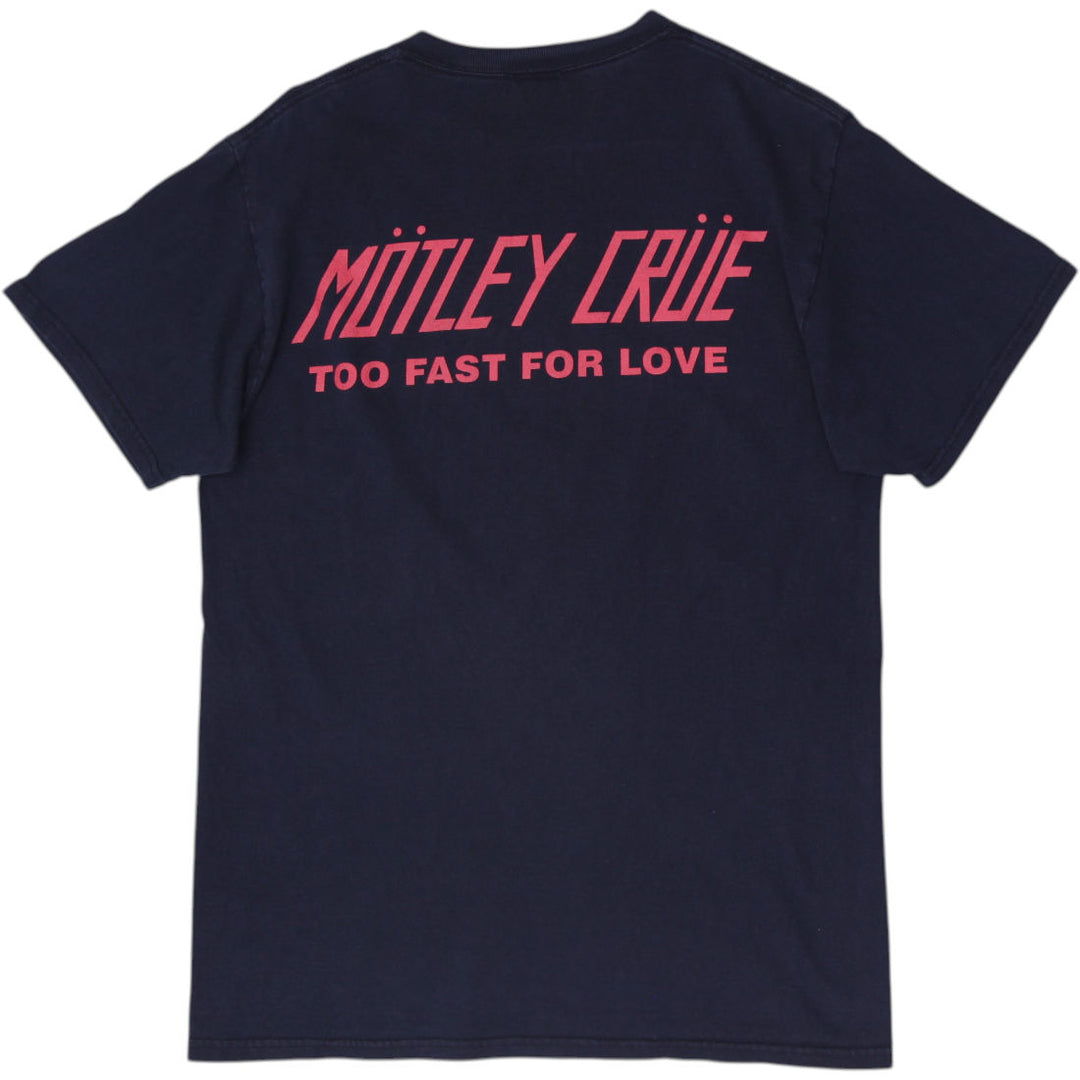 Mens Mötley Crüe Too Fast For Love Band T-Shirt Size M