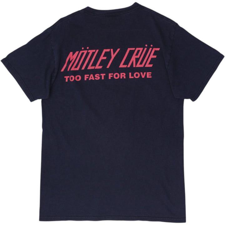 Mens Mötley Crüe Too Fast For Love Band T-Shirt Size M