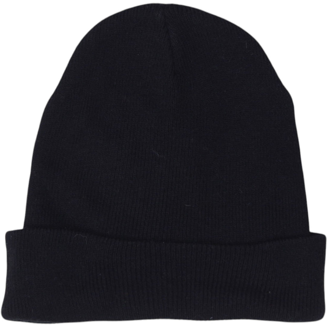 Mens Carhartt A18 BLK One Size Knitted Black Cuff Beanie