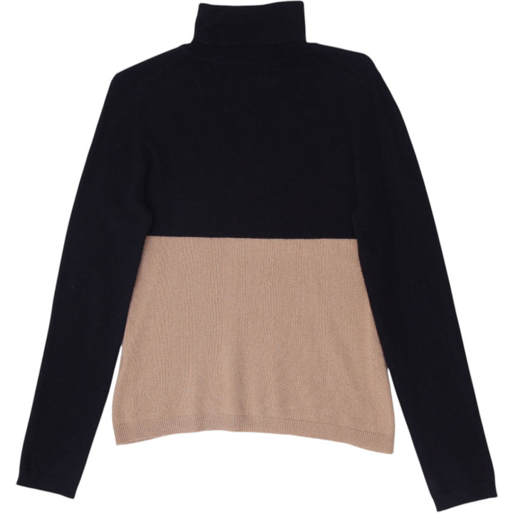 Ladies Garnet Hill 100% Cashmere Turtleneck Sweater Size M