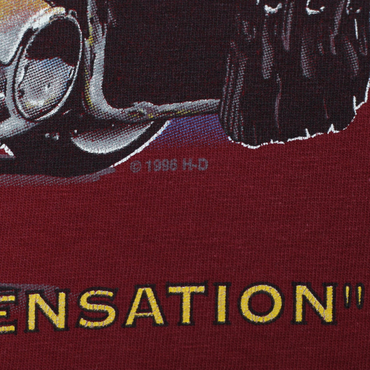 Vintage 90s Harley-Davidson "World's Greatest Sensation" Eagle T-Shirt