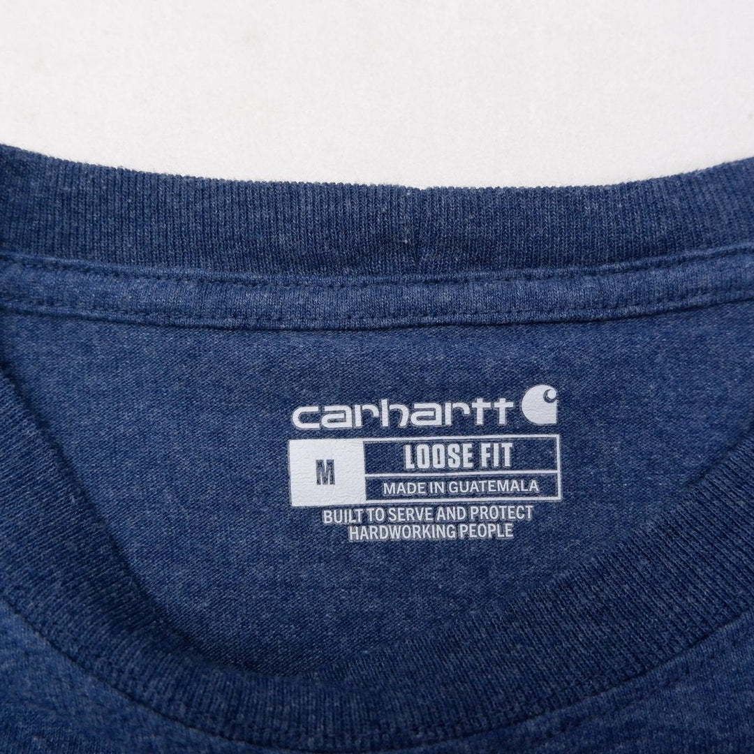 Mens Carhartt Loose Fit Long Sleeve Pocket T-Shirt