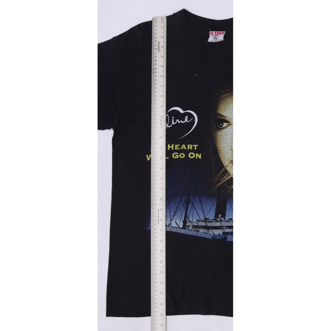 Vintage Celine Dion "My Heart Will Go On" World Tour 98 T-Shirt Made In USA L | Migration_T-Shirts - View 10 | Fashion Rerun