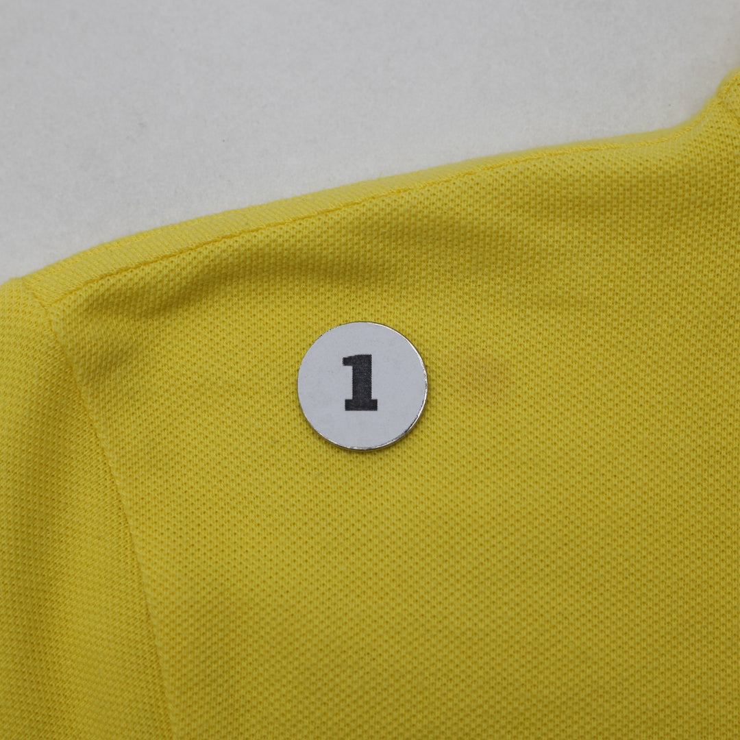 Mens Polo Ralph Lauren Slim Fit Polo Yellow Embroidered Logo Size XS | Migration_T-Shirts - Alternate View | Fashion Rerun