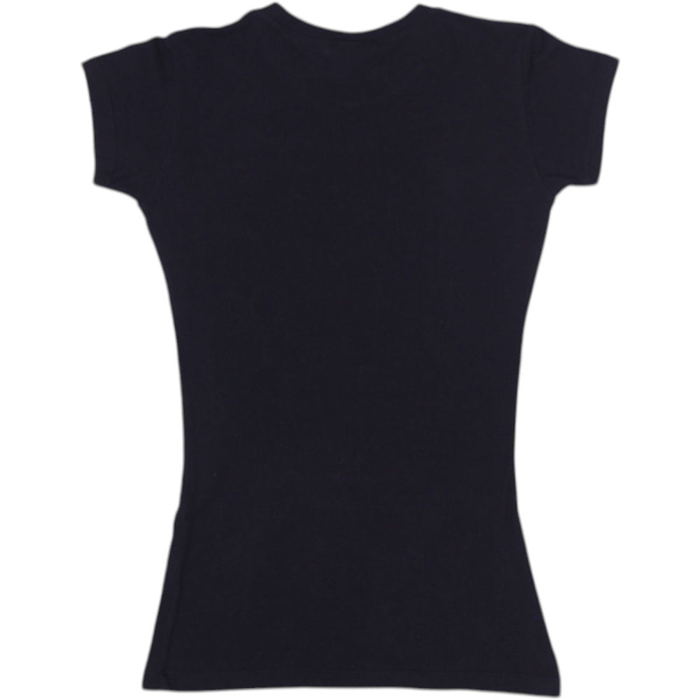 Y2K Ladies Rock Steady Graphic Design Tee Size S | Migration_Y2K Tops - Side View | Fashion Rerun