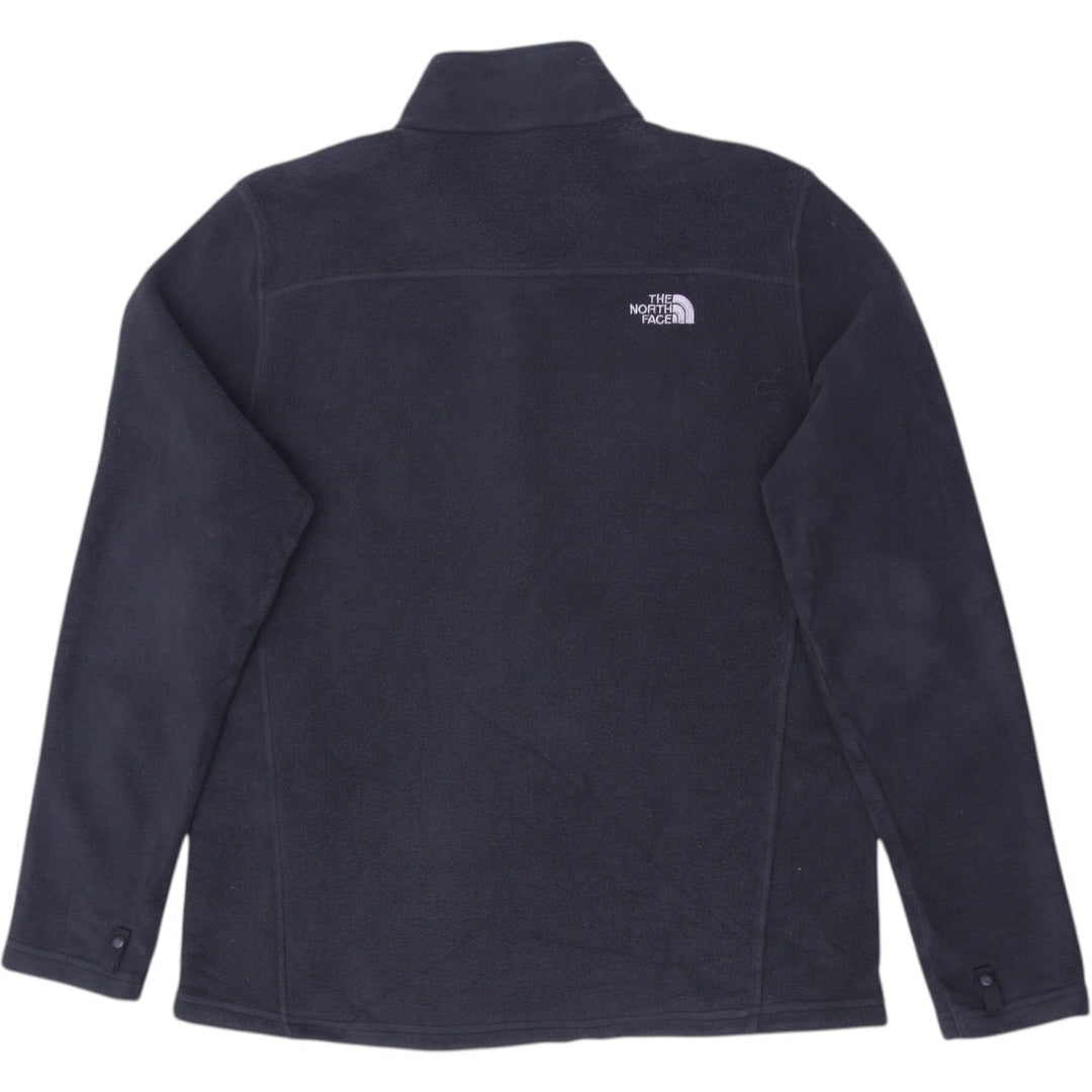 Mens Black The North Face 100 Glacier Full Zip Fleece Jacket Size L