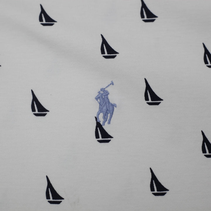 Mens Ralph Lauren Custom Slim Fit Polo T-Shirt Size L
