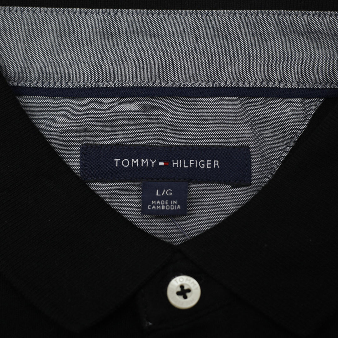 Mens Tommy Hilfiger Short Sleeve Polo T-Shirt Size L