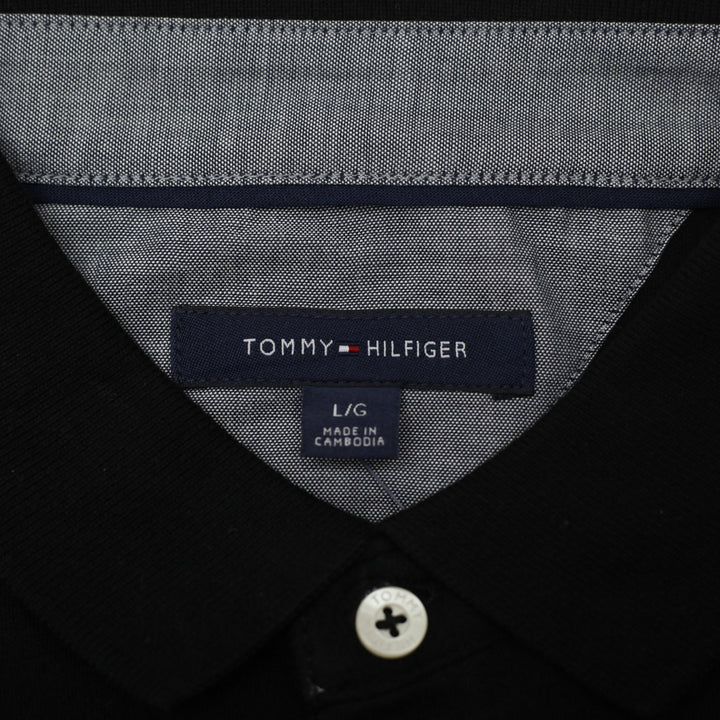 Mens Tommy Hilfiger Short Sleeve Polo T-Shirt Size L