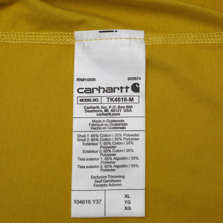 Mens Carhartt Relaxed Fit Short Sleeve Workwear Pocket T-Shirt Size XL
