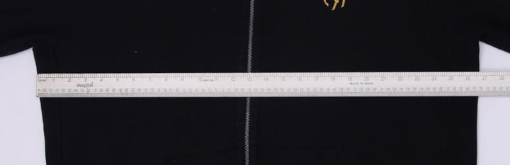 Mens Polo Ralph Lauren Hoodie Black Full Zip Embroidered Logo Size XXL