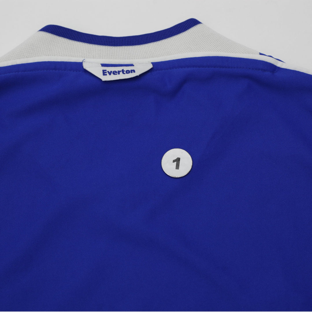 Vintage Mens Umbro Everton Jersey Blue Soccer Team Embroidered Size XXL