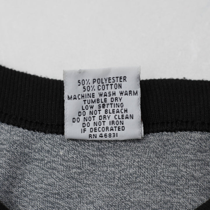 Vintage Boston Band Raglan 3/4 Sleeve Graphic T-Shirt Made in USA Size XL | Migration_T-Shirts - Detail View | Fashion Rerun