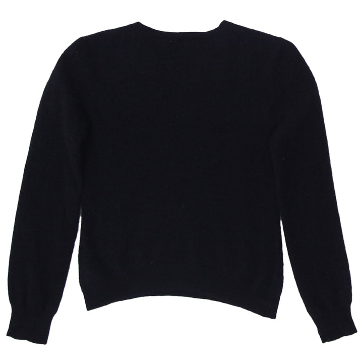 Ladies Lauren Ralph Lauren 100% Cashmere Black Sweater