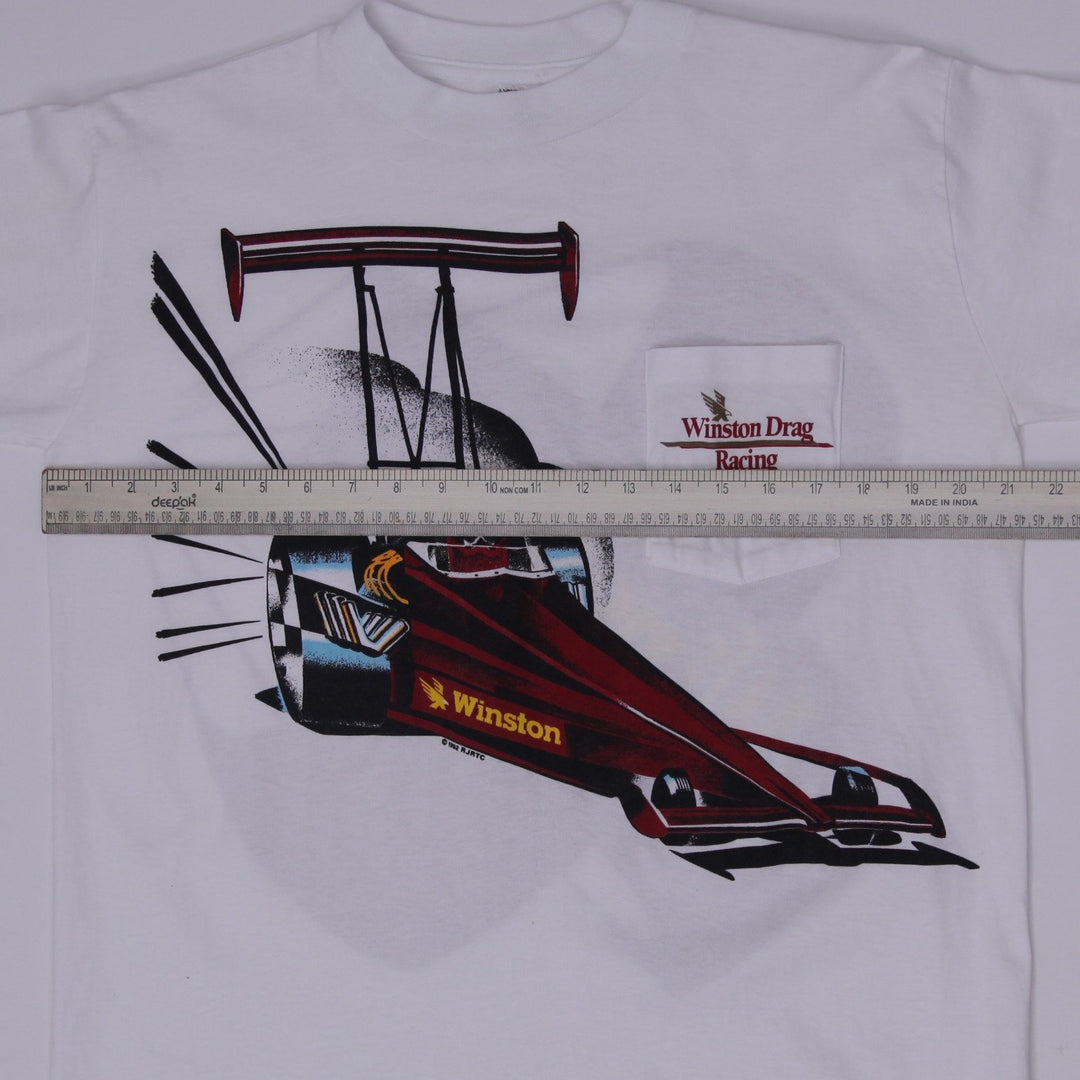 Vintage 1992 Winston Drag Racing Long Sleeve T-Shirt Size XL