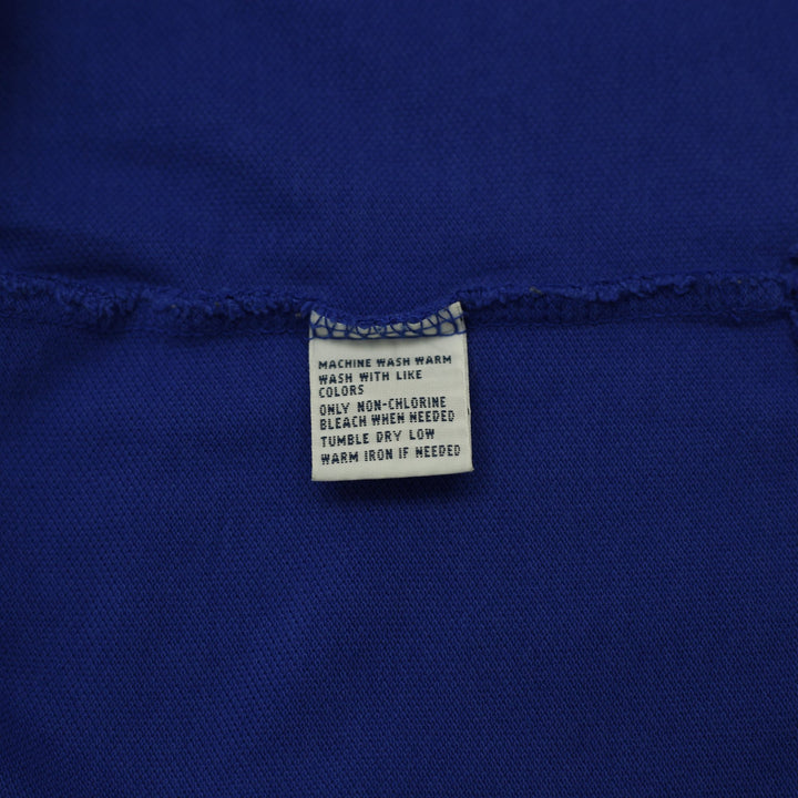 Mens Polo Ralph Lauren Long Sleeve Polo T-Shirt Blue Cotton Casual Size L