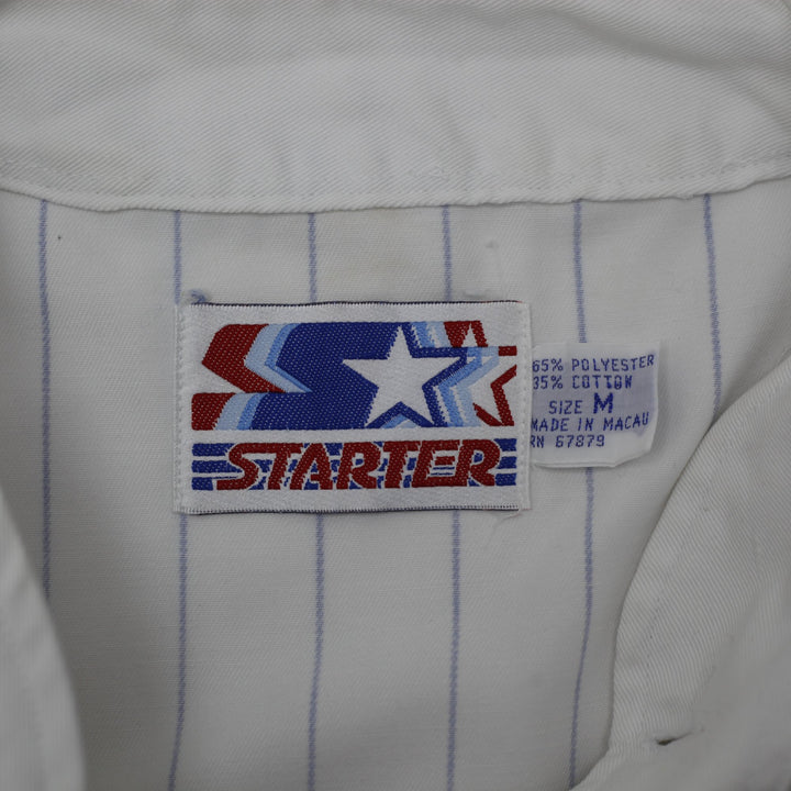 Vintage Starter Chicago Cubs Pinstripe Baseball Jersey Medium