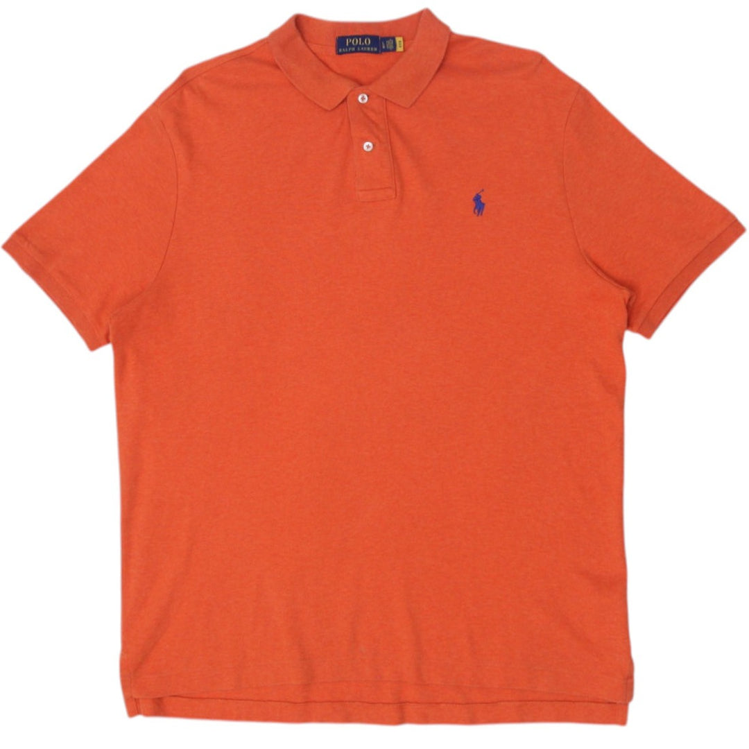 Mens Ralph Lauren Orange Short Sleeve Polo T-Shirt L | Migration_T-Shirts | Fashion Rerun