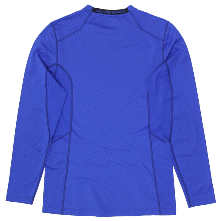 Mens Nike Pro Combat Fitted Long Sleeve T-Shirt