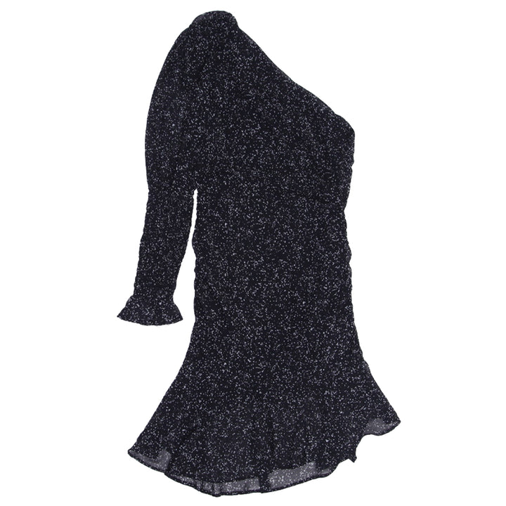 Y2K Ladies Honey Punch One Shoulder Dress