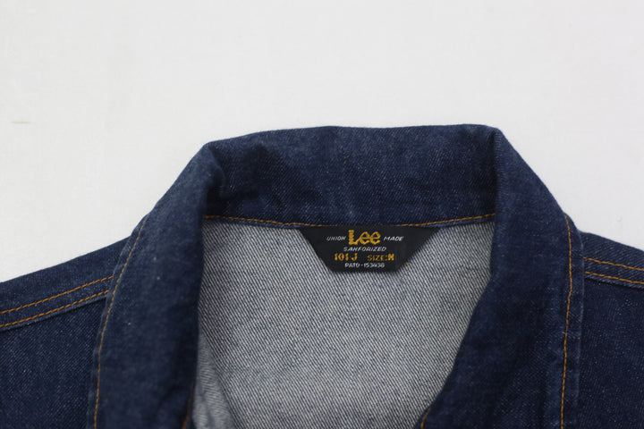 Vintage Union Lee Made Sanforized Denim Rider Jacket
