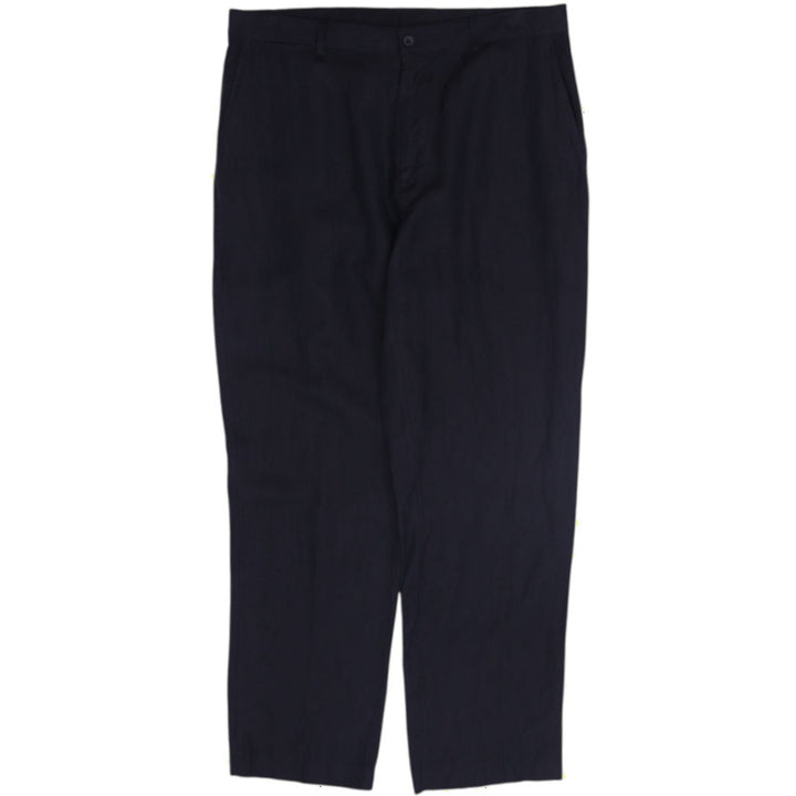 Mens Polo Ralph Lauren Linen Silk Blend Straight Trousers Pants Size 36/32
