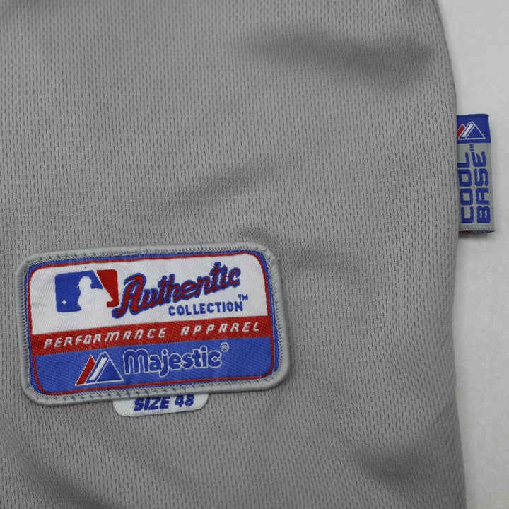 Vintage 90s Majestic Philadelphia Phillies Away Jersey Made in USA Size 48 | Migration_Jerseys - Back View | Fashion Rerun