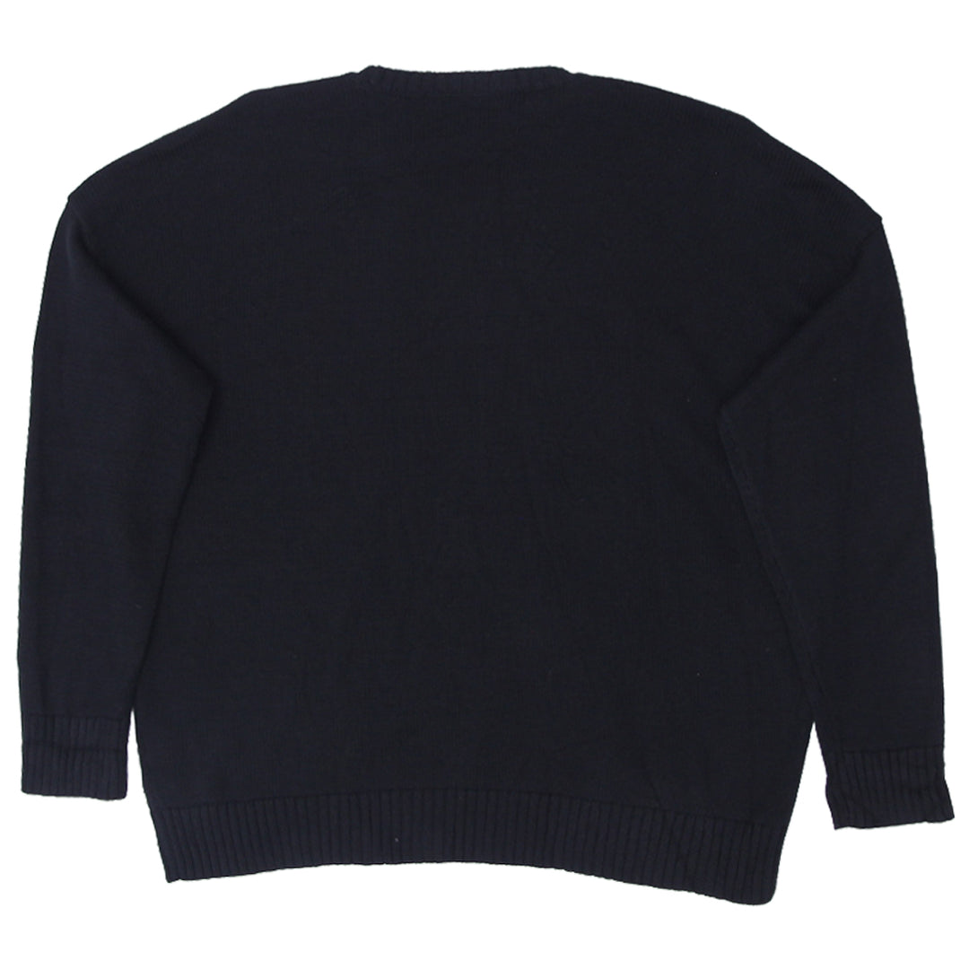 Ladies Lauren by Ralph Lauren Dog Sweater Black - Fashion Rerun Vintage Migration_Sweaters