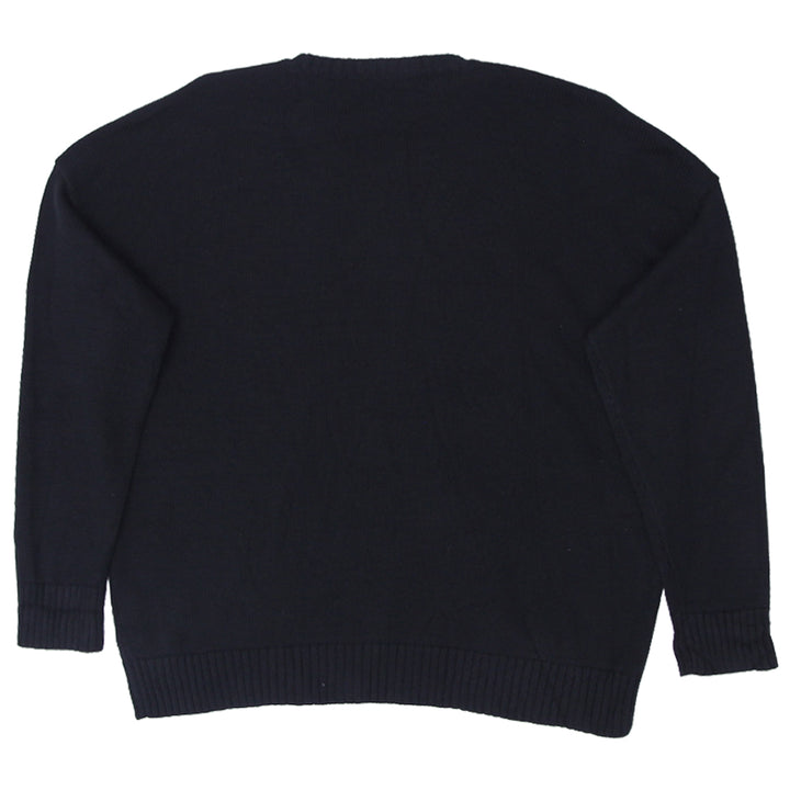 Ladies Lauren by Ralph Lauren Dog Sweater Black - Fashion Rerun Vintage Migration_Sweaters