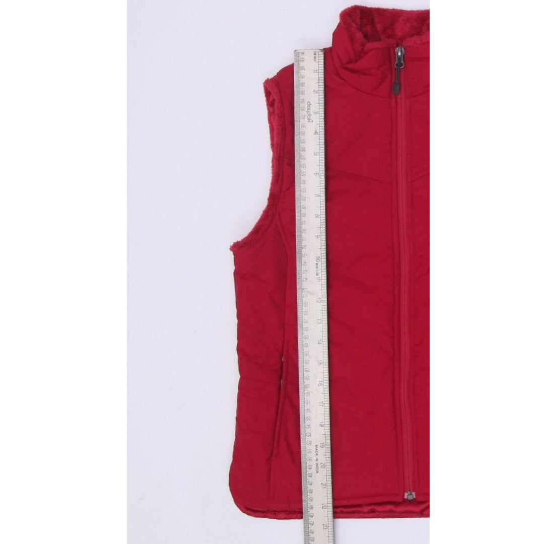 Vintage Nike ACG Vest Silk Lined Warm Women's Vest Size Small Red