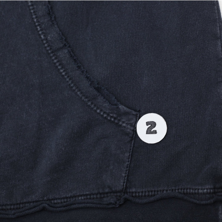 Y2K Mens Affliction Hoodie Black Graphic Large Wings Art Slightly Distressed