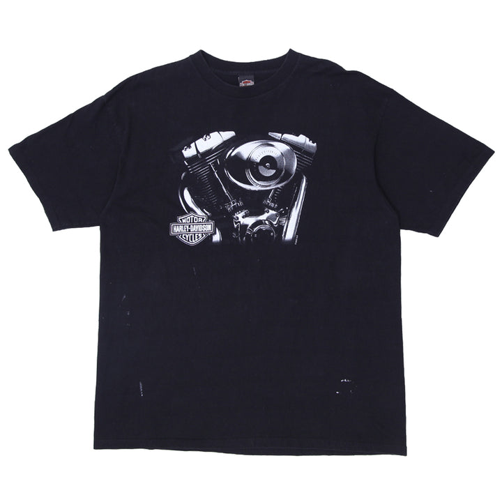 2000 Vintage Harley Davidson Trev Deeley Motorcycles T-Shirt Black XXL - Fashion Rerun Vintage Migration_T-Shirt