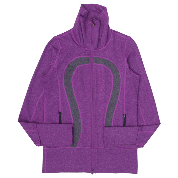 Ladies Lululemon In Stride Full Zip Running Jacket