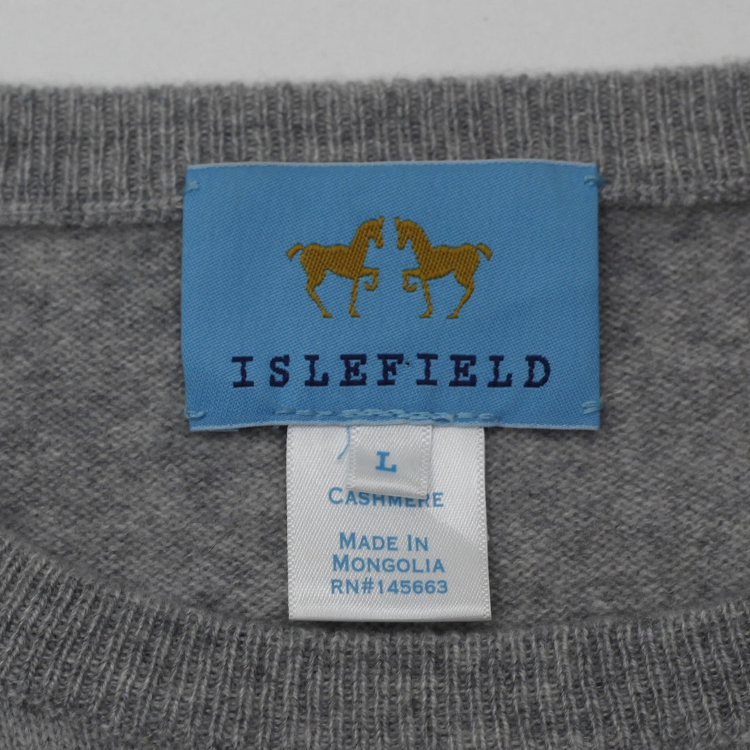 Ladies Islefield 100% Cashmere Gray Sweater