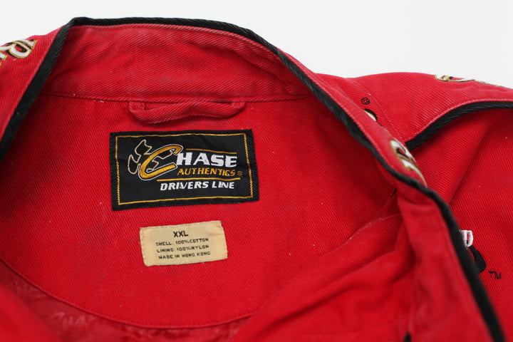 Vintage Chase Authentics Driver's Line Nascar Bud Racing Jacket
