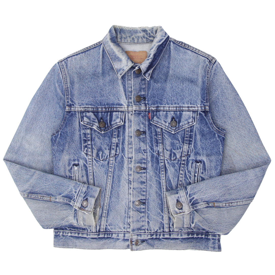 Vintage Levi Strauss 70726-0216 Trucker Denim Jacket Distressed - Fashion Rerun Vintage Migration_Jacket