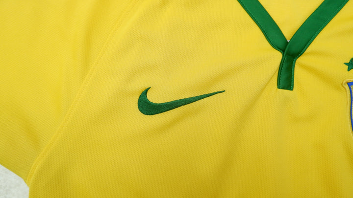 Mens Brazil 2014 2015 Home Shirt Football Soccer Brazil Jersey Camiseta Nike