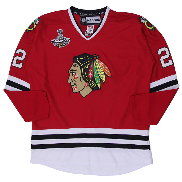 Chicago Blackhawks Vintage Reebok Jersey #22 Brouwer Size 50