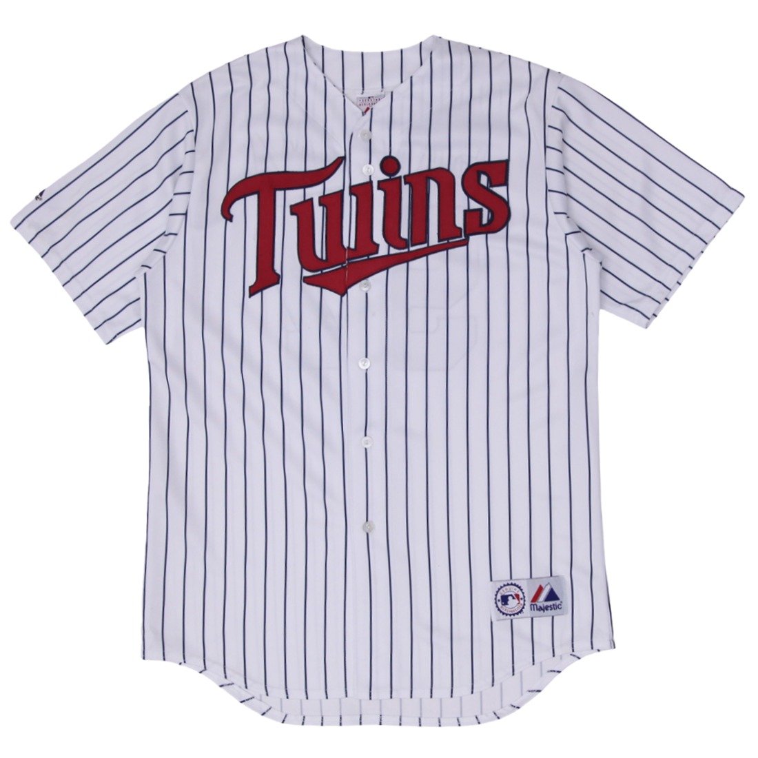 Shop Vintage Majestic Twins Santana #57 Baseball Jersey White