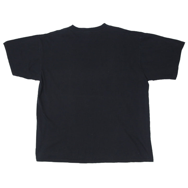 1990 Vintage Harley Davidson Bald Eagle T-Shirt Made In USA Black Nutmeg Mills XL