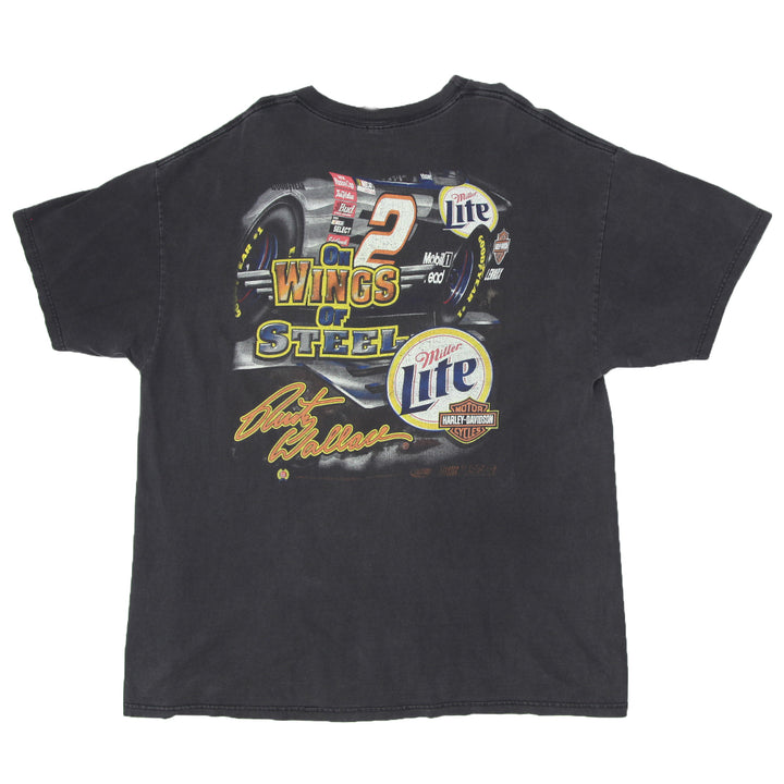 Vintage Rusty Wallace Nascar Racing T-Shirt Chase Authentics XL