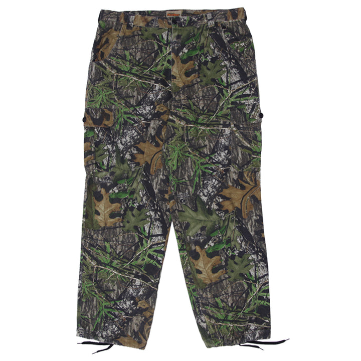 Mens Mossy Oak Field Staff Forest Camo Cargo Pants - Fashion Rerun Vintage Migration_Pants