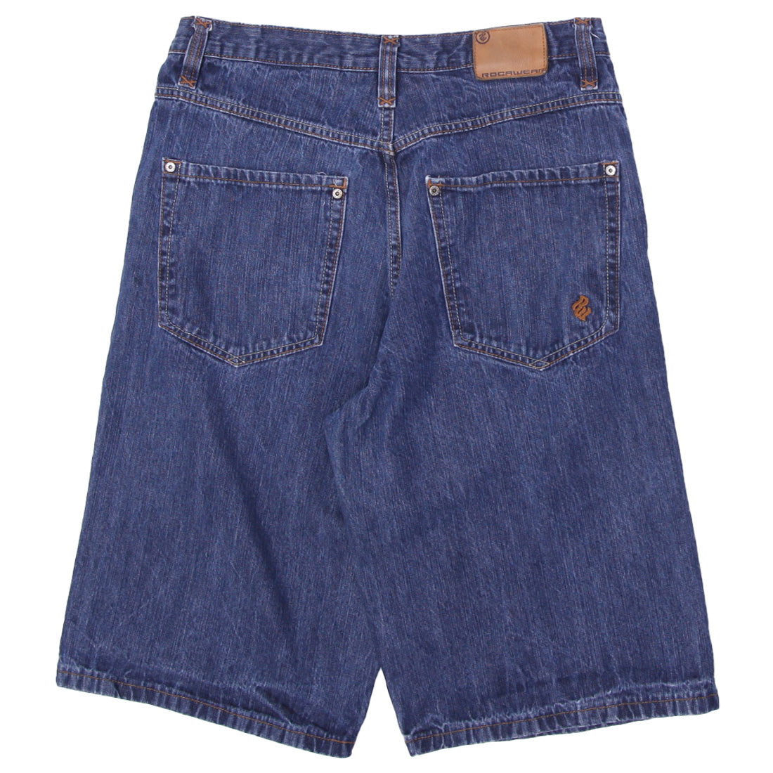 Shop Y2K Rocawear Washed Black Denim Jorts Youth | Fashion Rerun