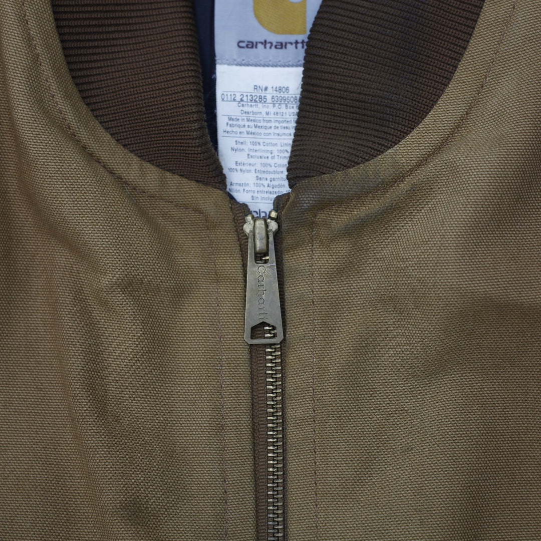 Carhartt V01 BRN Arctic Quilt-Lined Duck Workwear Utility Vest Size L | Migration_Vests - View 8 | Fashion Rerun