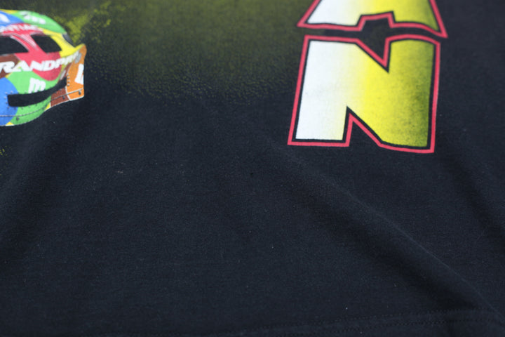 1999 Vintage Ernie Irvan M&M's Racing Team Black Checkered Flag XL