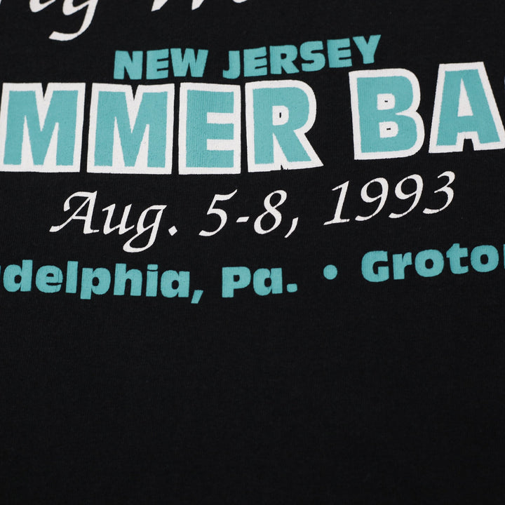 Vintage 1993 Bon Jovi Keep The Faith Fan Club Party T-Shirt SS Size XL